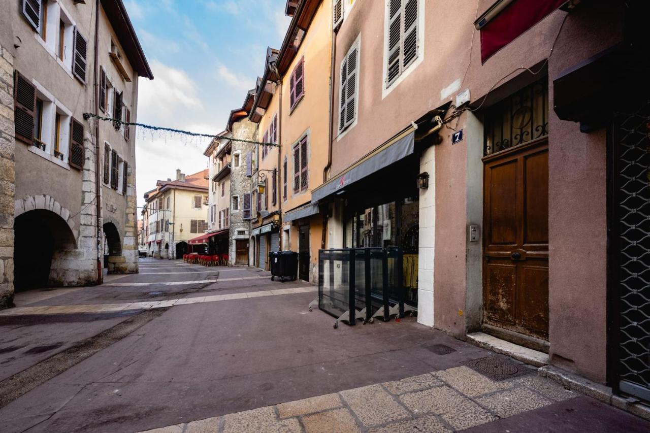 Le Balcon Perriere I - Charming Apartment With Direct View Of The Thiou Annecy Buitenkant foto